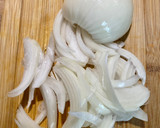 Une image de l'étape 2 de Curry de patate douce au lait de coco.