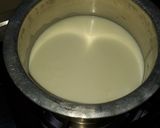 A picture of step 1 of Fruit custard pudding.