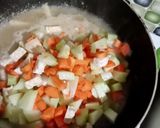 Foto langkah ke 2 dari resep Sayur bobor labu Siam.