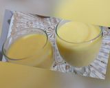 A picture of step 3 of Mango smoothie.