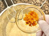 Pastel con zanahoria y naranja (Cake with carrot and orange)