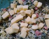 Foto del paso 3 de la receta: Muffins y pastel de espinacas y pescado