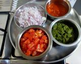 A picture of step 1 of Bhel (Dry).