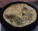 A picture of step 4 of New recipe saag ka pratha.