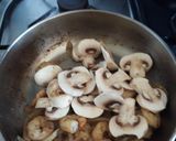 Foto del paso 4 de la receta Salsa blanca con camarones y champiñones😋