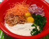 Hình bước làm 2 của món Bánh cải thảo muối cay