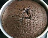 A picture of step 10 of Egg less Black Forest Cake.