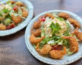 A picture of step 4 of Shrimp and Egg Mayo Salad.