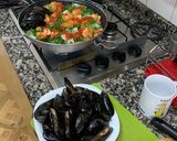 Foto del paso 1 de la receta Cataplana pescado y mariscos