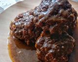 A picture of step 7 of Burgers With Gravy.