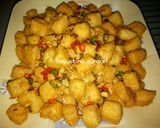 Foto langkah ke 7 dari resep 112. Tahu cabe garam.