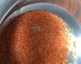 A picture of step 1 of Lais dar haleem restaurant style.