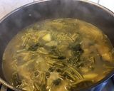 Une image de l'étape 5 de Soupe cresson et pommes de terre au bouillon de crevettes.