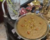 A picture of step 2 of Apple,Millets,wheat almond milk with jaggery cake.