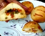 पिज़्ज़ा बन्स (Pizza buns recipe in Hindi) रेसिपी चरण 5 फोटो