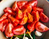 A picture of step 2 of Tomato vorta/chatni spicy and flavourful.