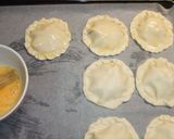 Foto del paso 3 de la receta Pastelitos de pavo, jamón y quesos con cúrcuma