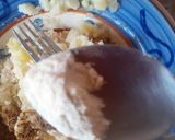 A picture of step 4 of Potatoes nest ball.