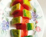 Hình bước làm 1 của món Cách cắt dưa hấu dễ nhất