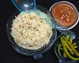 A picture of step 5 of Jeera Rice.