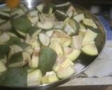 A picture of step 1 of Sauf  Pickles.