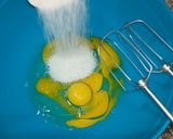 A picture of step 1 of Sponge cake.