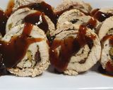 Foto del paso 4 de la receta: ROLLO De Arándanos🍒y Aceitunas con🦃Pavo...!