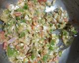 Vegetable stuffed bread recipe step 1 photo