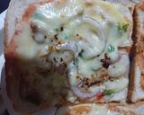 A picture of step 2 of Bread pizza.
