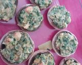 Foto del paso 7 de la receta: Champiñones rellenos en crema de brócoli