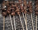 Foto langkah ke 4 dari resep Sate bacem ampela hati.
