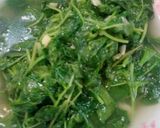 炒莧菜的食譜步驟1照片