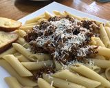 Foto del paso 5 de la receta: Penne a la Boloñesa con el toque Sonorense
