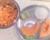 पपीते का जैम(Papite का jam recipe in Hindi) रेसिपी चरण 2 फोटो