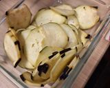 Une image de l'étape 1 de Moussaka au tofu.