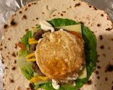 Foto langkah ke 5 dari resep Burger Wrap - Bisa untuk BEKAL | Rendah Karbohidrat.