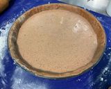 Une image de l'étape 8 de Tarte poires, chocolat, vanille (pâte brisée au chocolat).