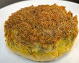 Foto del paso 9 de la receta Tortilla de gambas y cebolla en Airfryer Cosori