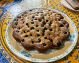 Une image de l'étape 12 de Gâteau fondant mascarpone myrtilles.