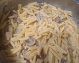 Foto del paso 4 de la receta: Macarrones con salsa de champiñones