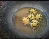 A picture of step 4 of Fenugreek kabab.