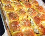 A picture of step 5 of Cheeseburger Sliders.