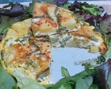 Foto del passaggio 6 della ricetta Frittata con fagiolini, patate, mozzarella e latte