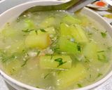 Hình bước làm 2 của món Canh mùng nấu lạc