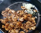 A picture of step 2 of 15-Minute Lunch? Couscous with Cremini Mushrooms.