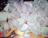 A picture of step 1 of Frozen Onion Paste.