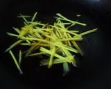 麻油薑絲紅鳳菜的食譜步驟2照片