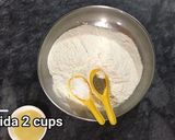 A picture of step 1 of Mini Aloo ka Samosay.