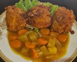 Foto langkah ke 5 dari resep Cordon blu kari jepang.