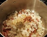 A picture of step 2 of Pasta e Fagioli.